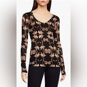 NWOT; BCBGMAXAZRIA Women's Tulip Knit Top